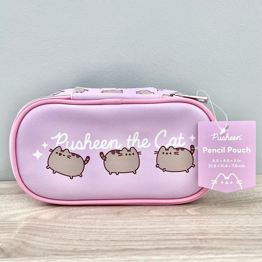 Pusheen the Cat Hard Shell Pencil Case | Pink